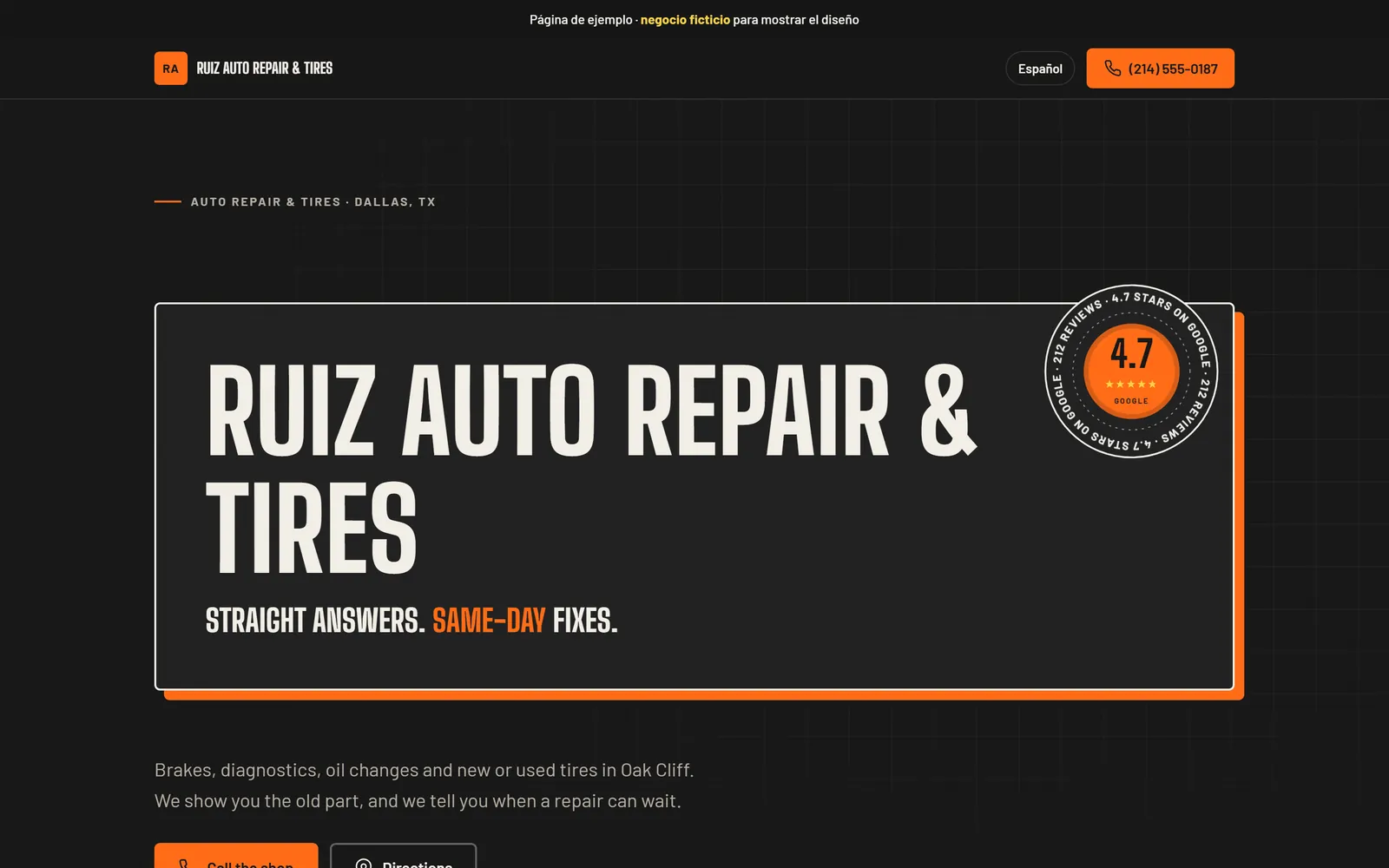 Ruiz Auto Repair & Tires, Dallas TX